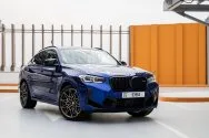BMW X4M Competition Mørkeblå