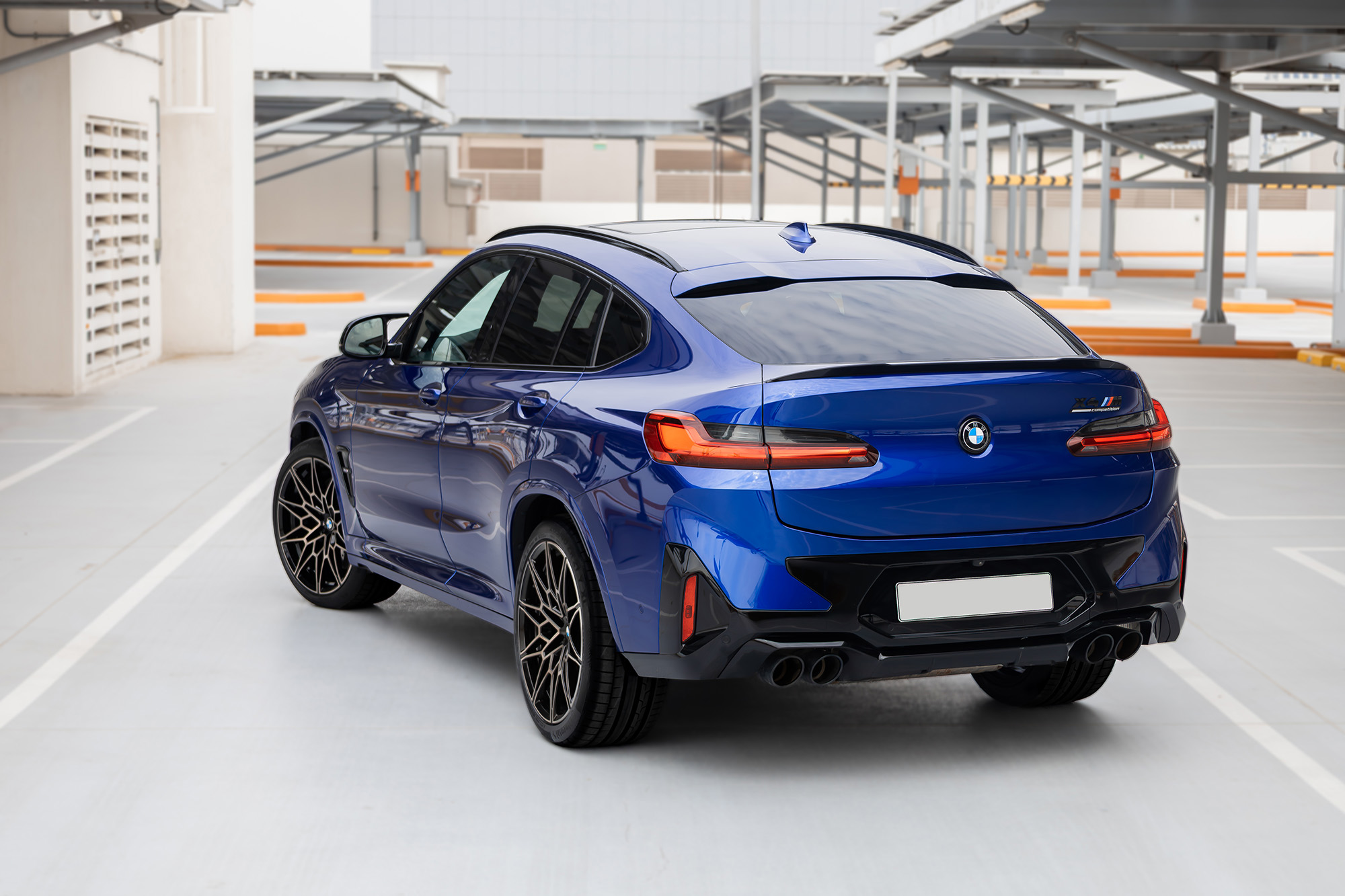 BMW X4M Competition Dark Blue