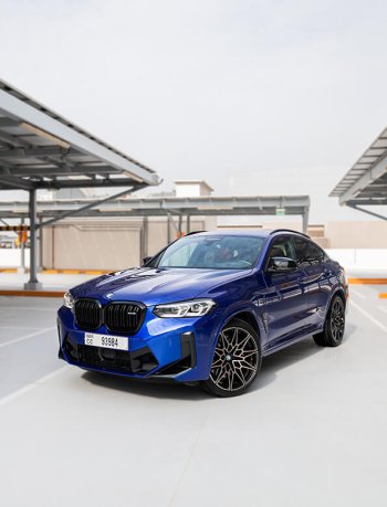 BMW X4M Competition Bleu foncé