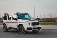 Mercedes G-Class Brabus 800 Carbon Kit белый и черный