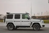 Mercedes G-Class Brabus G800 Koolstofkit Wit & Zwart