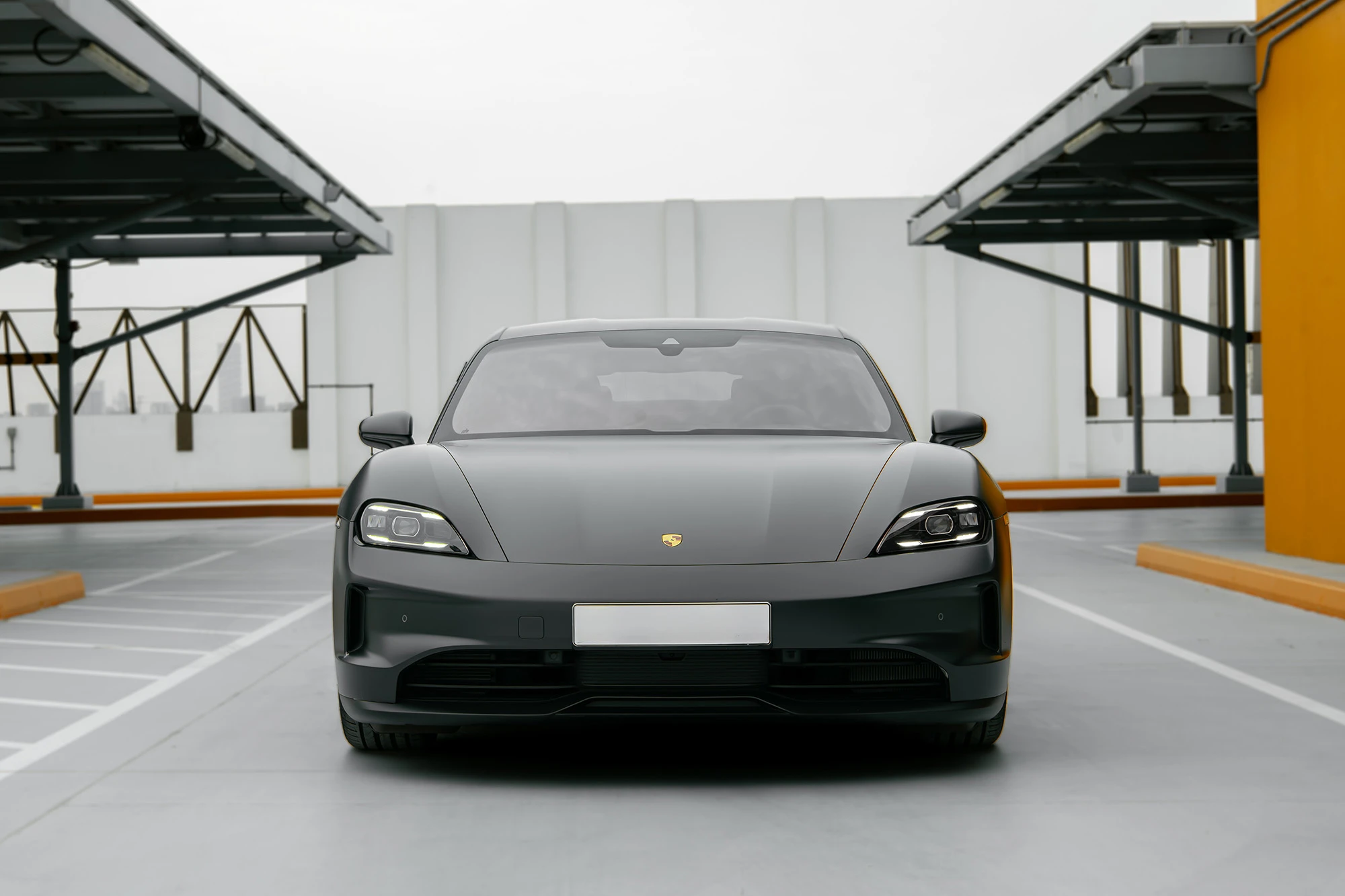 Porsche Taycan Grey Matte