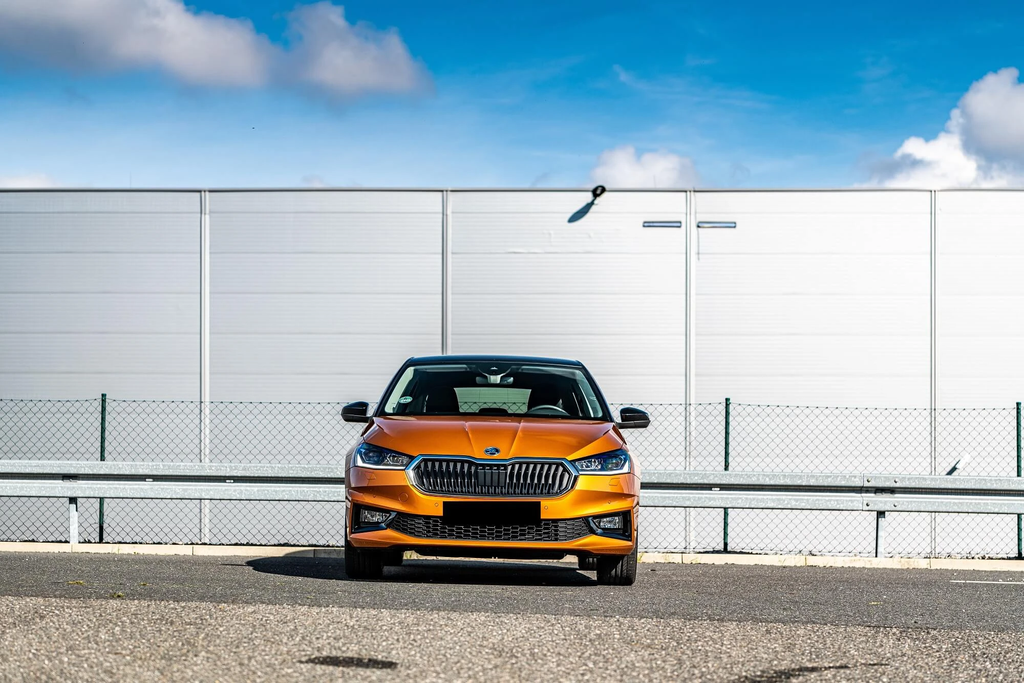 Skoda Fabia Yellow