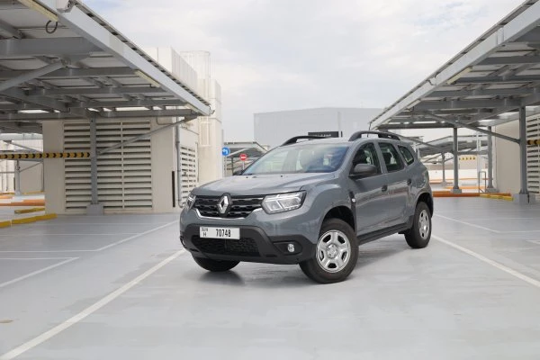 Renault Duster stedelijk grijs