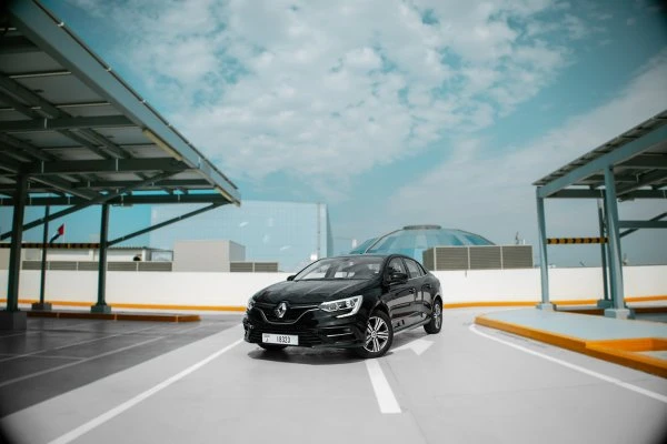 Rent Renault Megane Black in Dubai - Sedan - Octane Car Rental Dubai