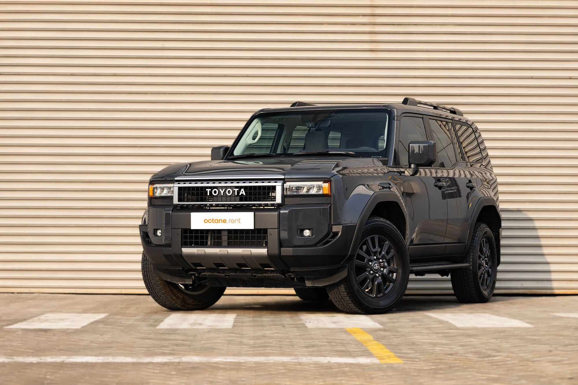 Toyota Prado 250 New Gen Темно-серый
