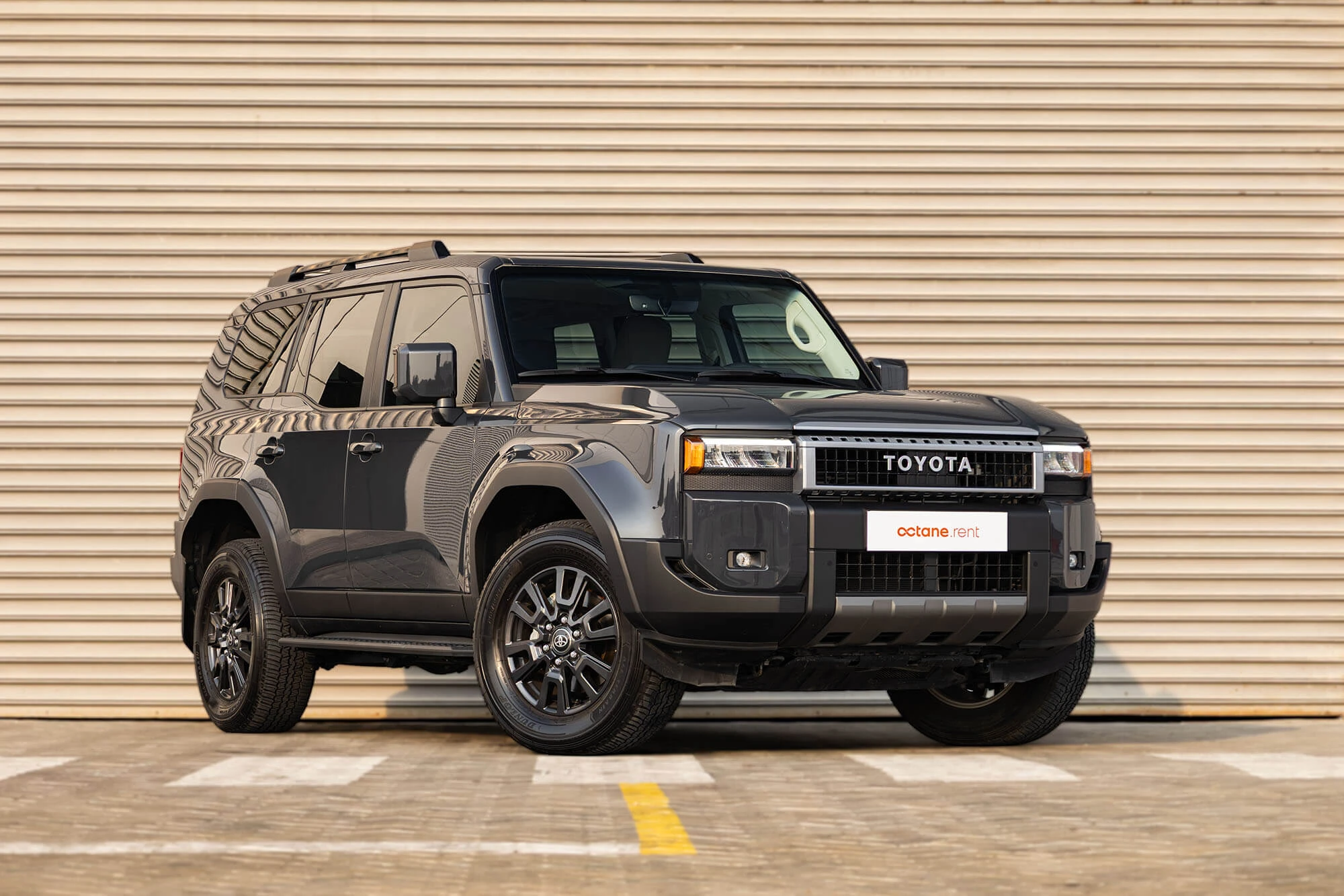 Toyota Prado 250 New Gen Темно-серый