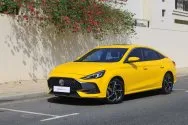 MG GT Yellow