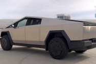 Tesla Cybertruck Silver