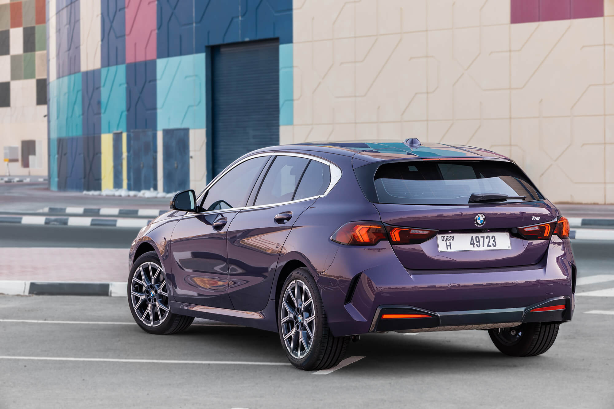 BMW 118i New Gen Purple