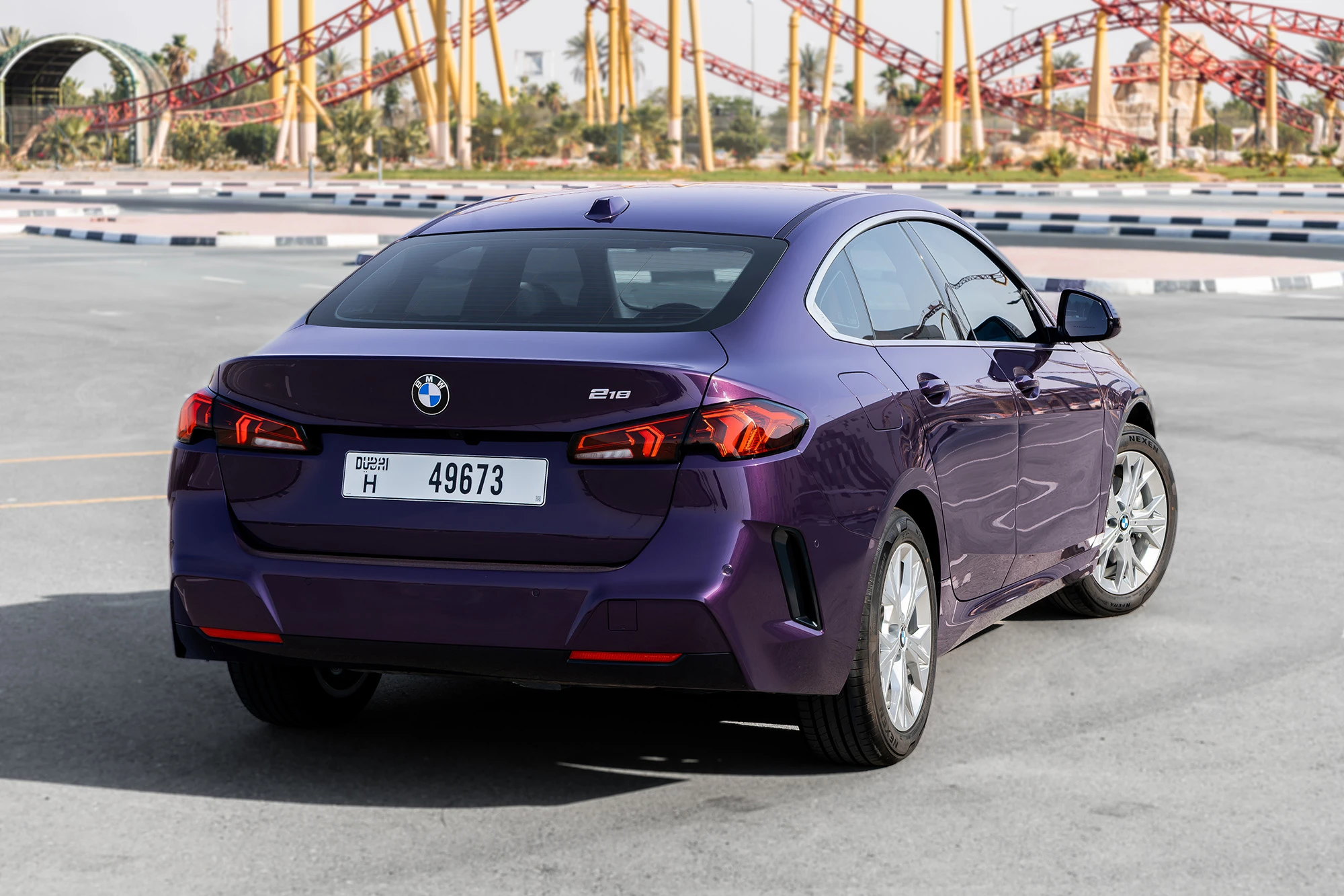 BMW 218i New Gen Purple