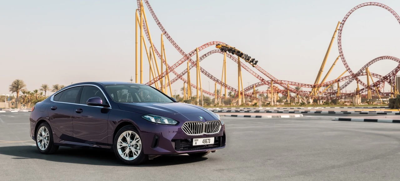 بي إم دبليو 218i الجيل الجديد البنفسجي