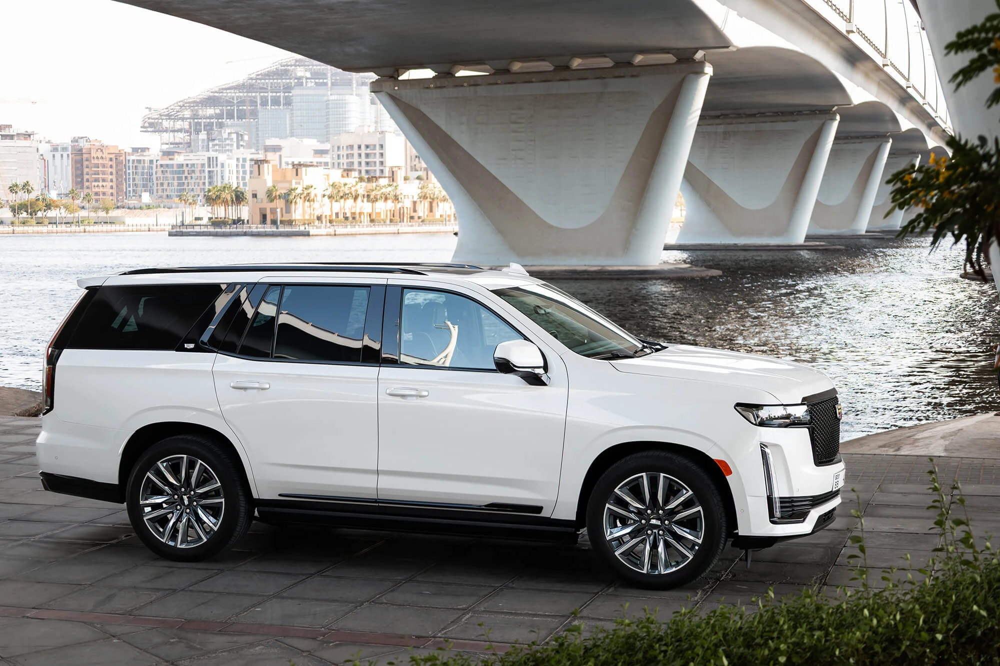 Cadillac Escalade Hvid