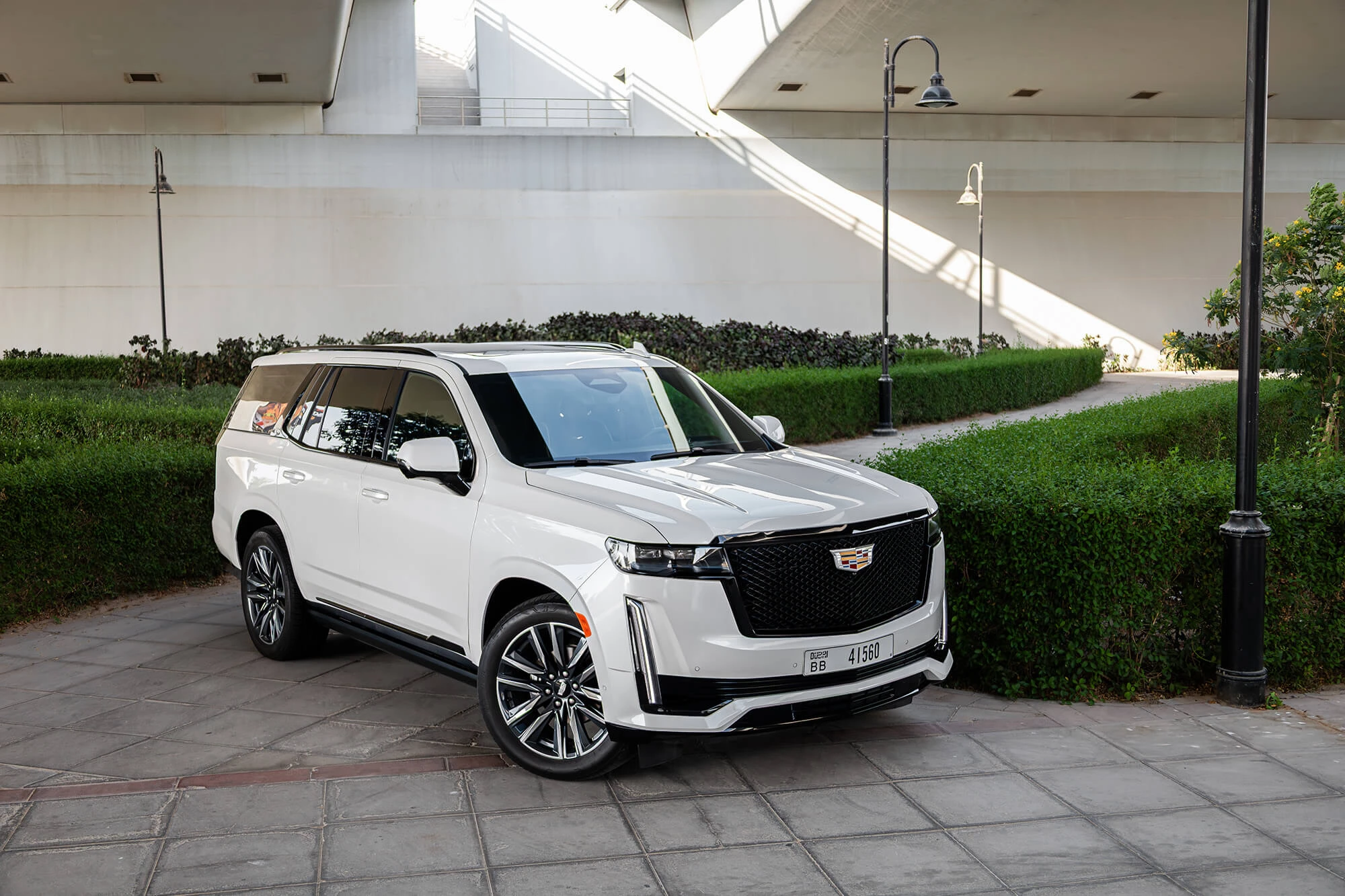 Cadillac Escalade Hvid