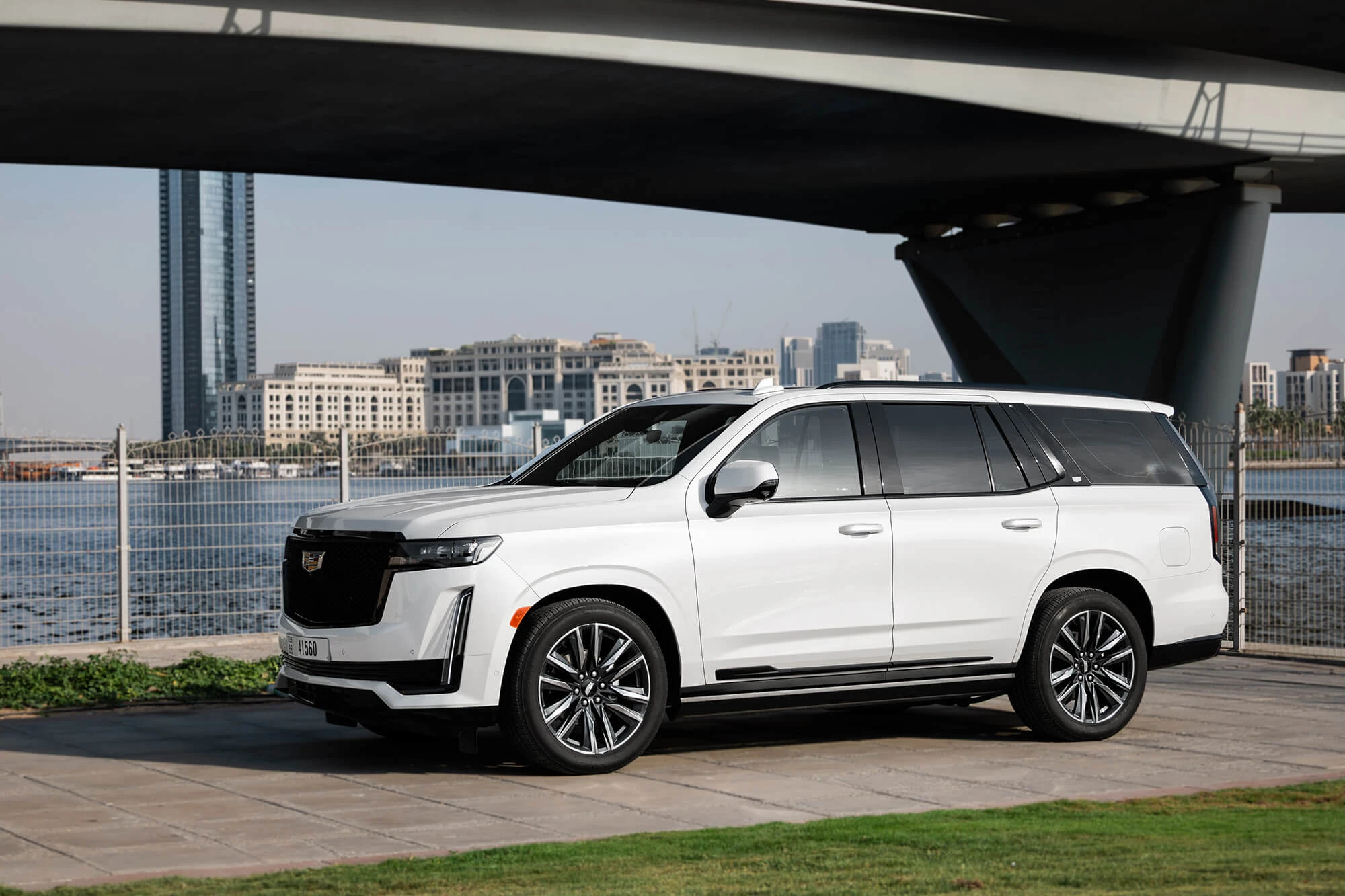 Cadillac Escalade Hvid