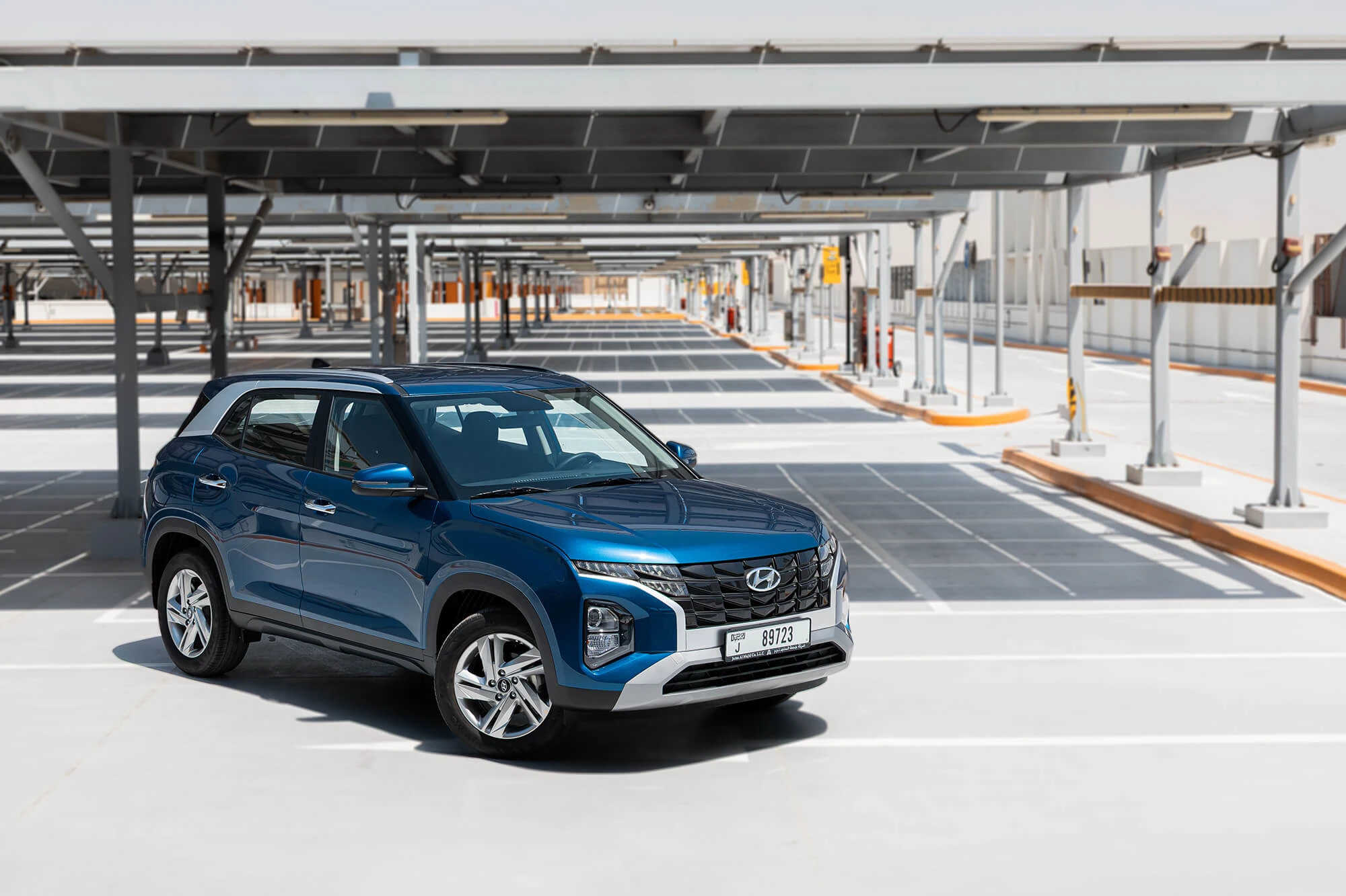 Hyundai Creta Ny Gen Blå
