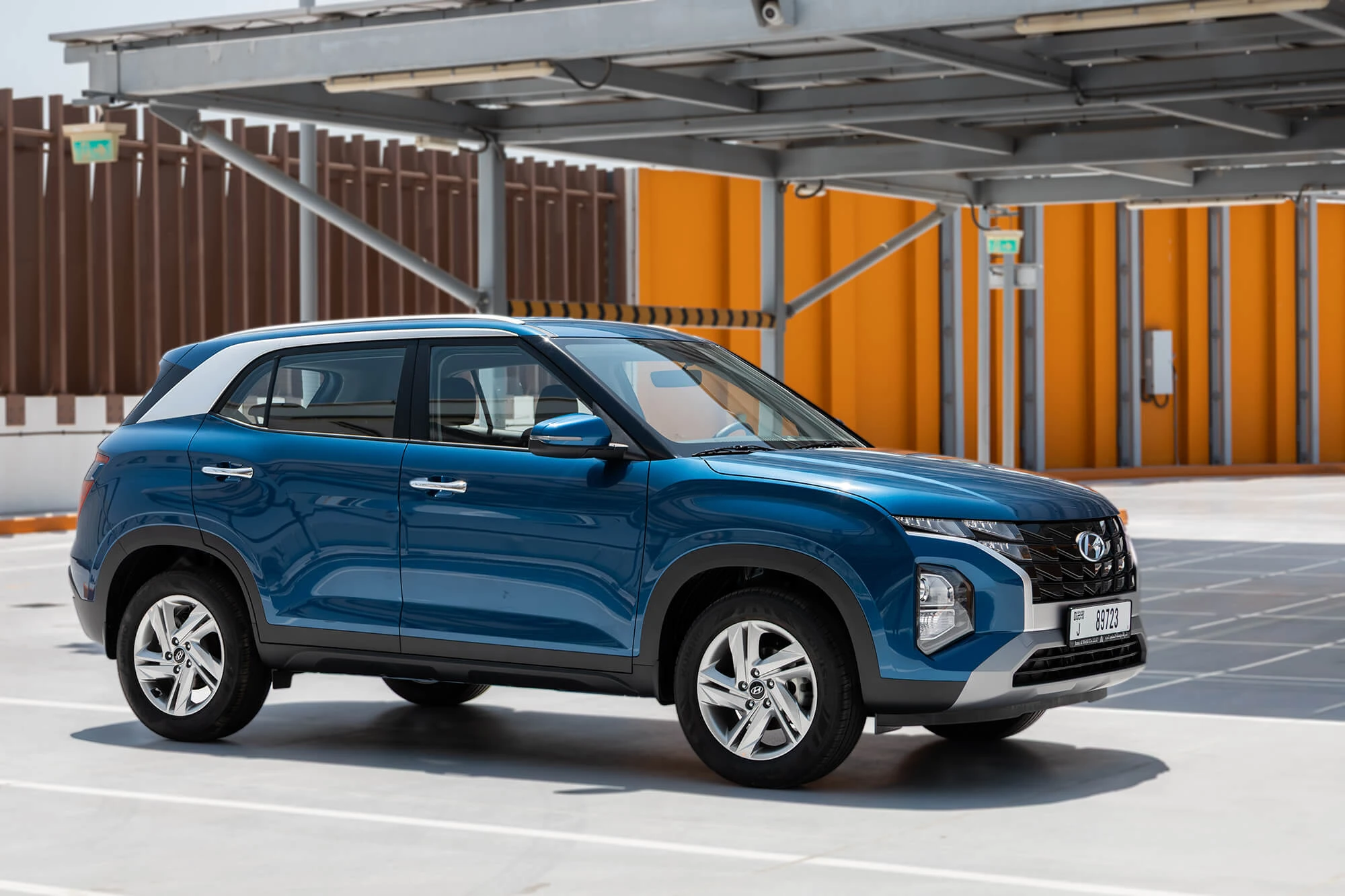 Hyundai Creta Ny Gen Blå