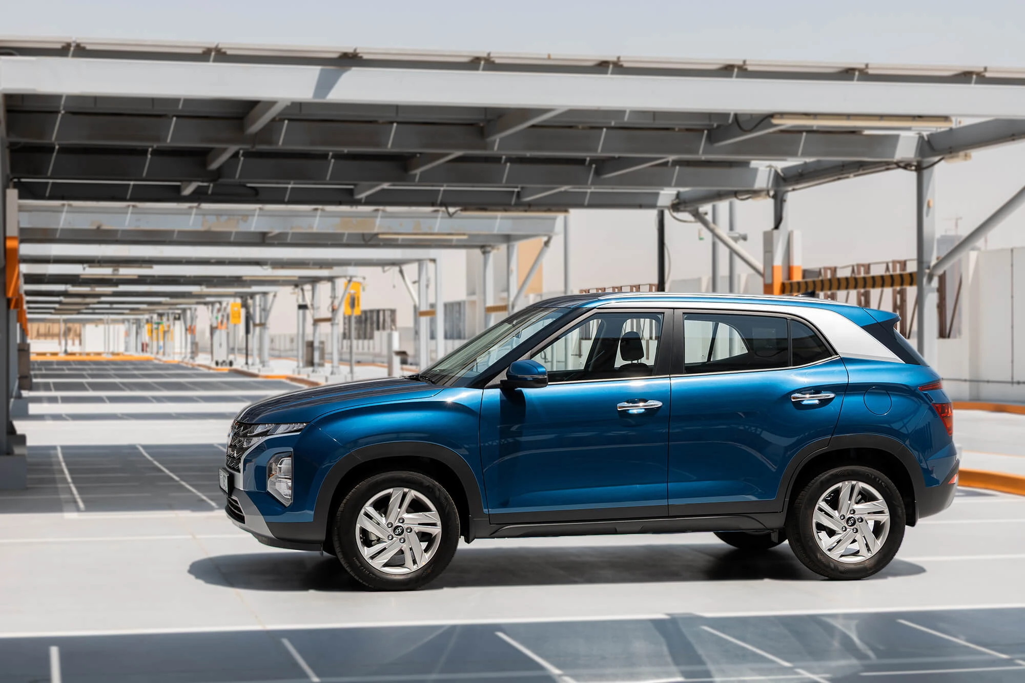 Hyundai Creta Ny Gen Blå