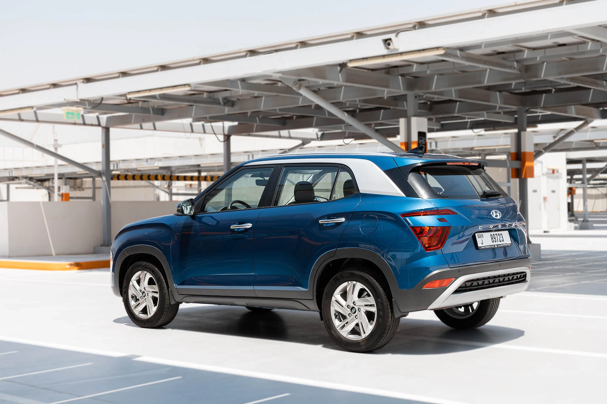 Hyundai Creta Ny Gen Blå