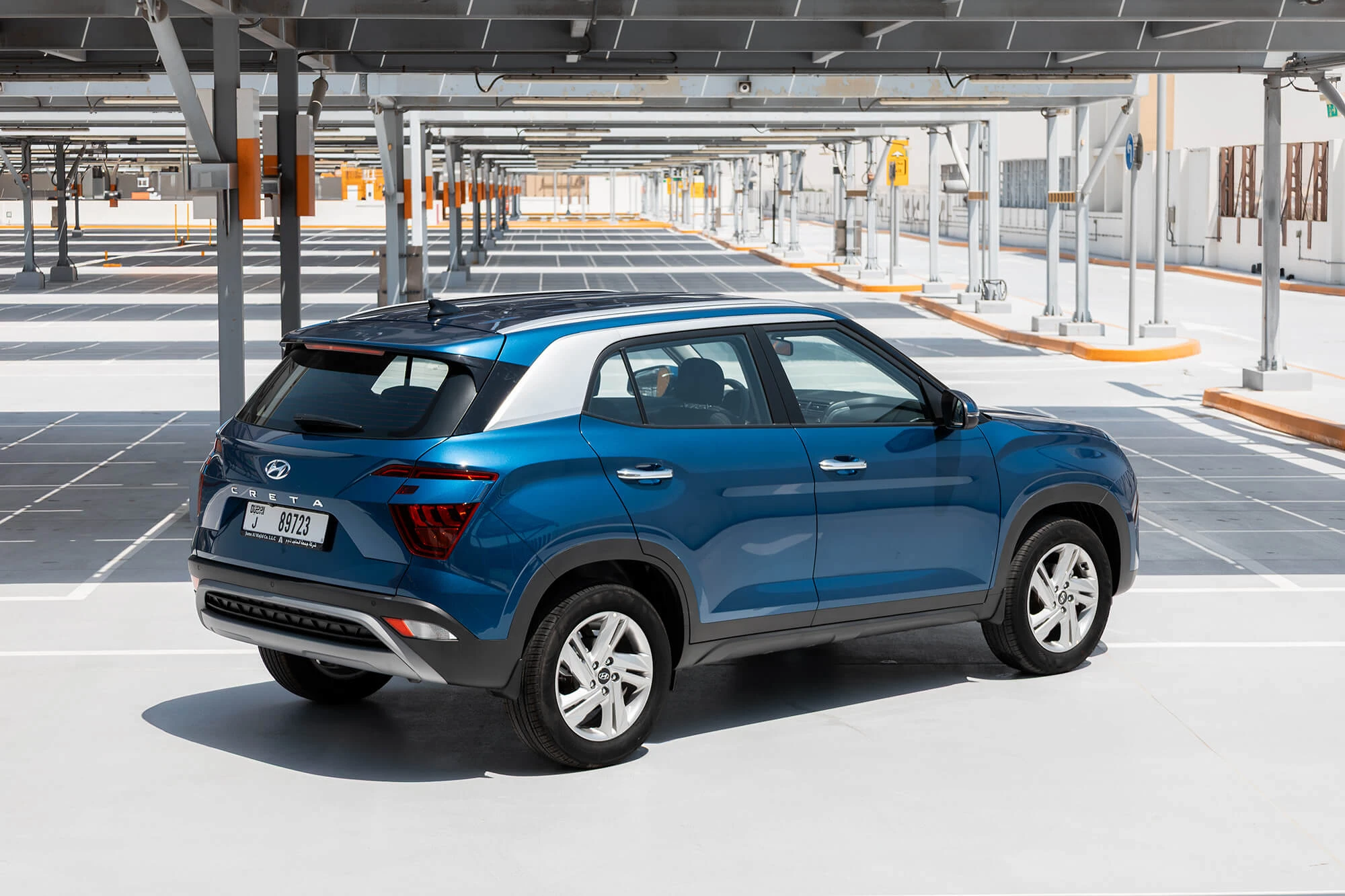 Hyundai Creta Ny Gen Blå