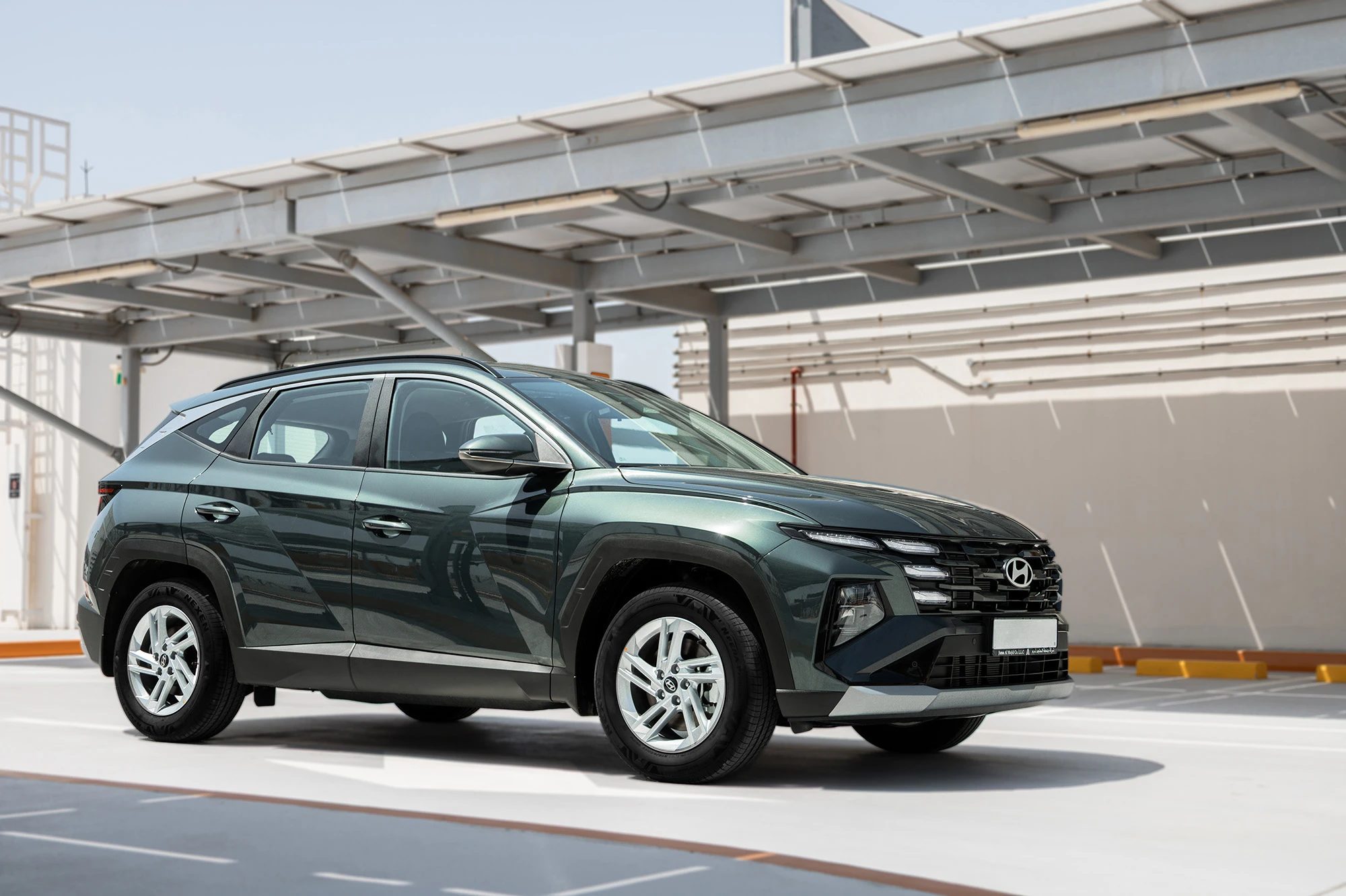 Hyundai Tucson Neue Generation Grün