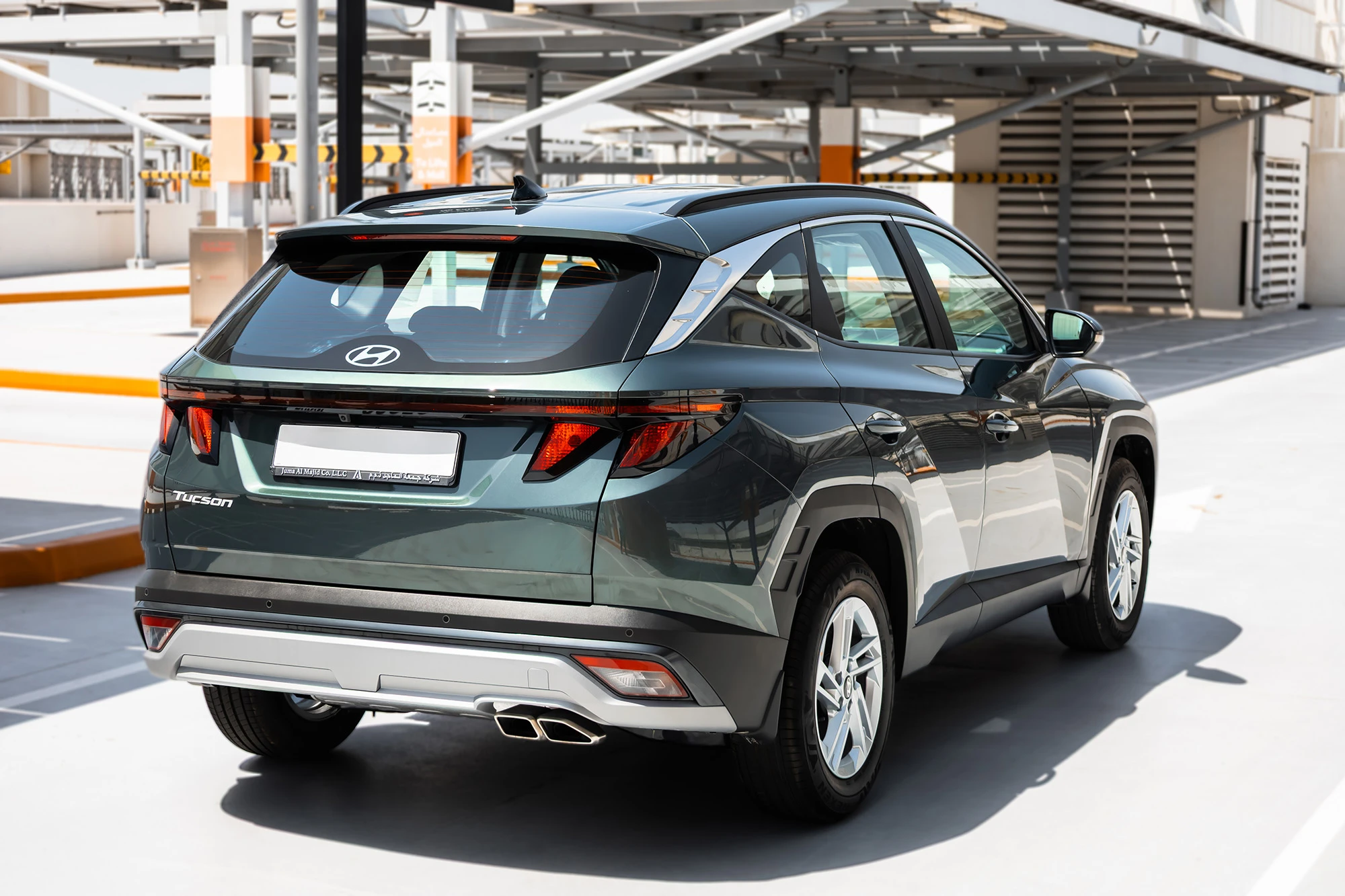 Hyundai Tucson Neue Generation Grün