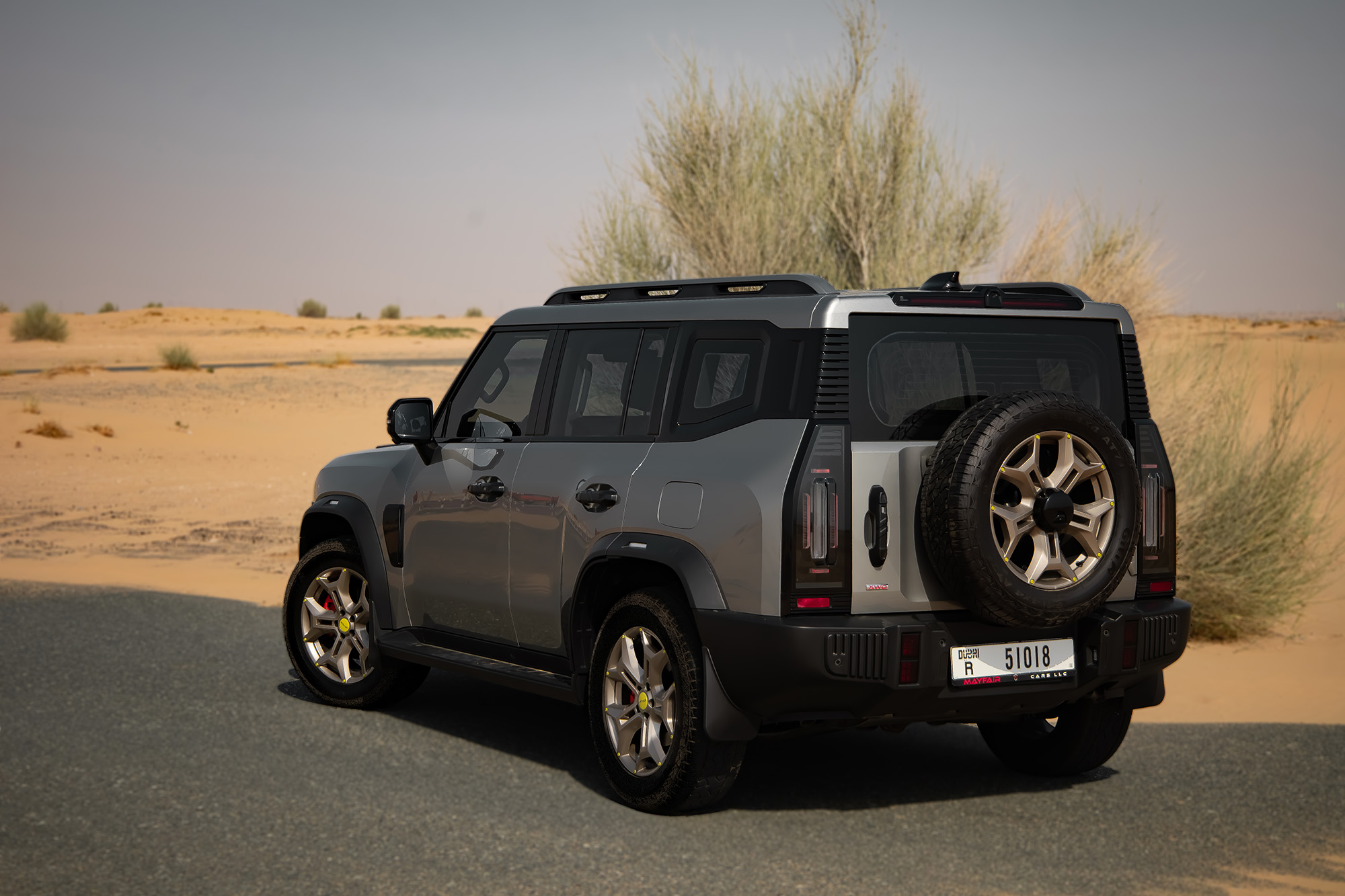 Jetour T2 Grey