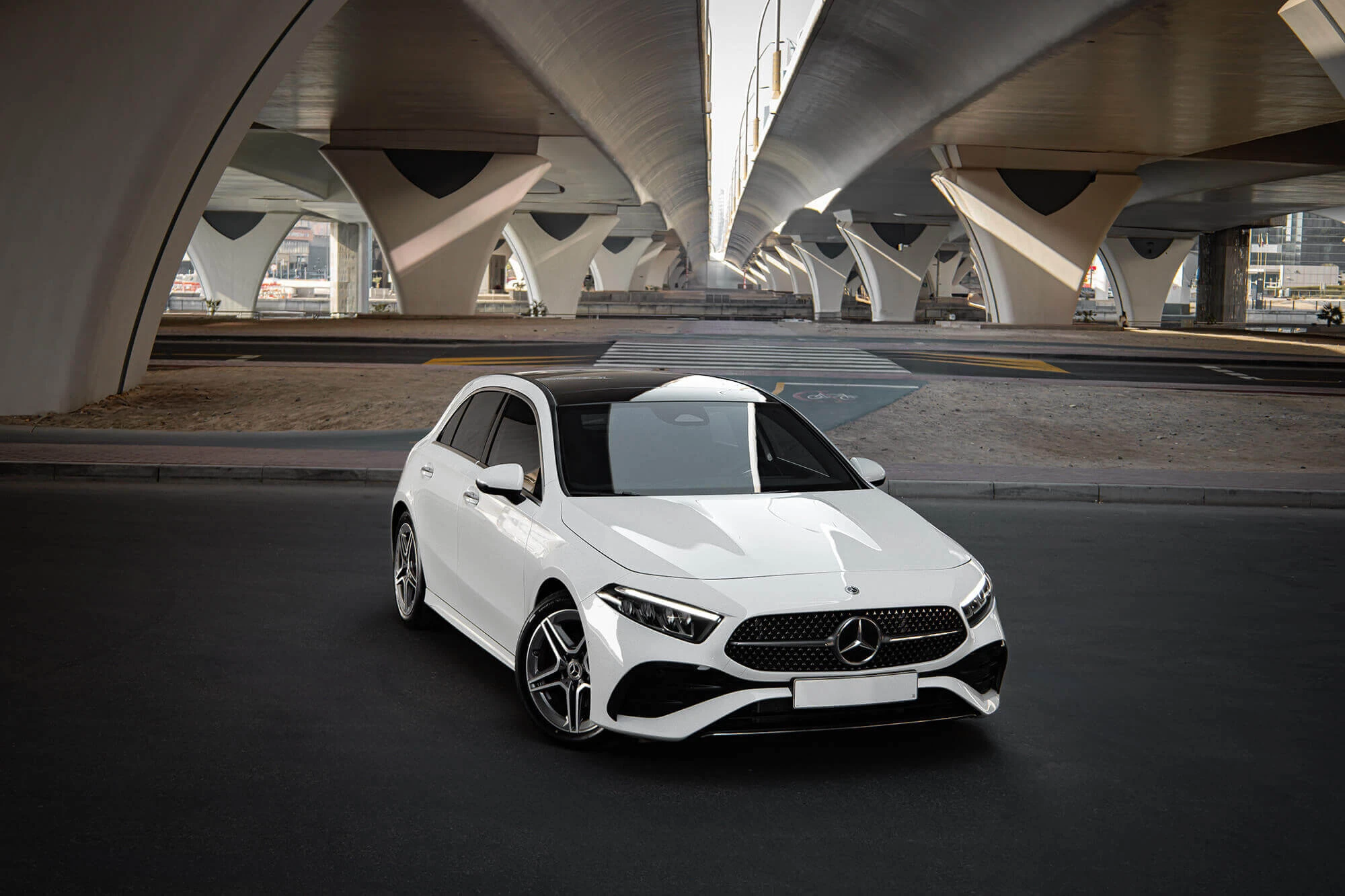 Mercedes A200 Weiß Mercedes A200 Weiß