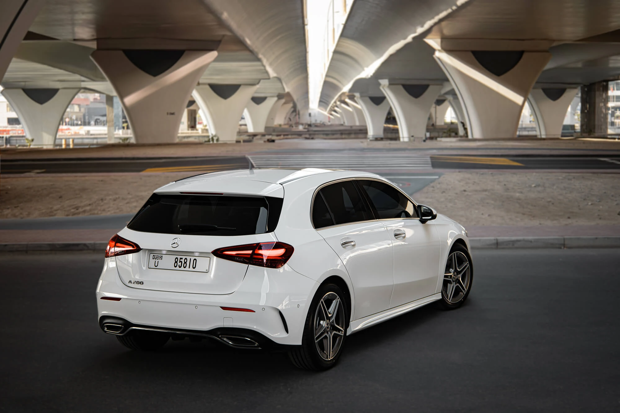 Mercedes A200 White