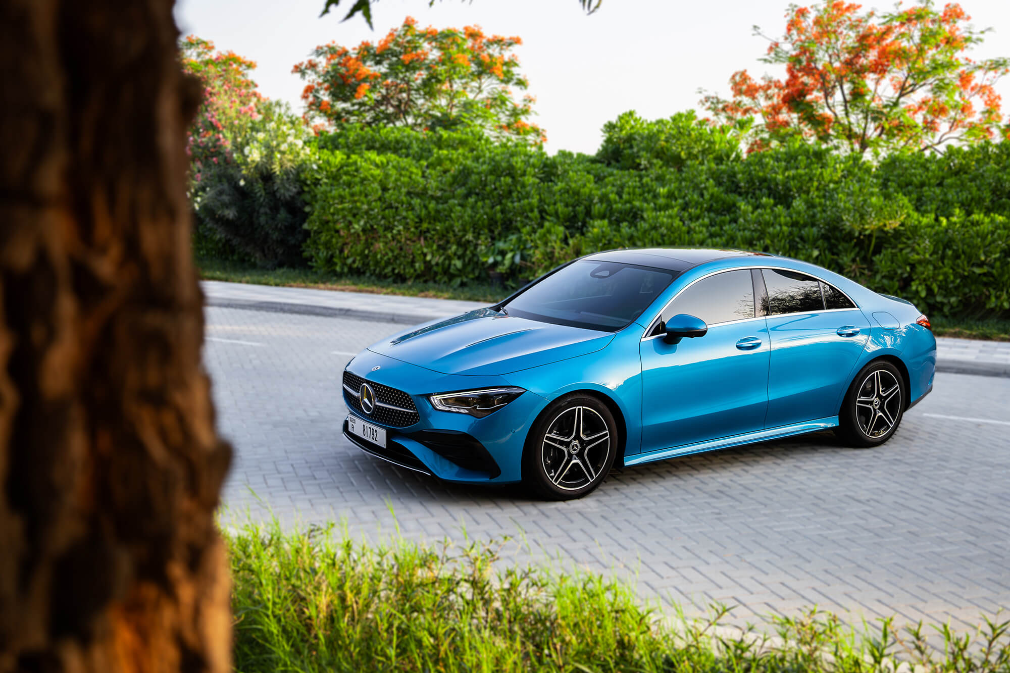 Mercedes CLA 4M Blue