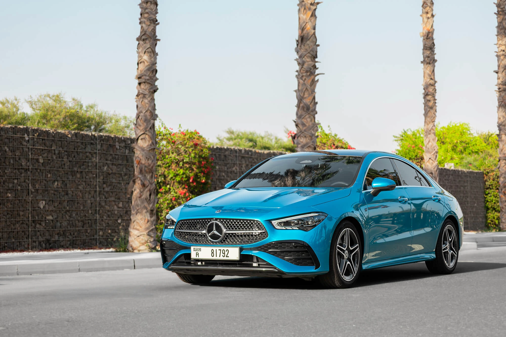 梅赛德斯 CLA 4M 蓝色