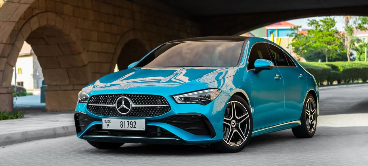 Mercedes CLA 4M Blue