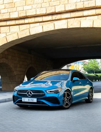 Mercedes CLA 4M Blue