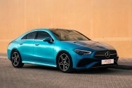 Mercedes CLA 4M Blue