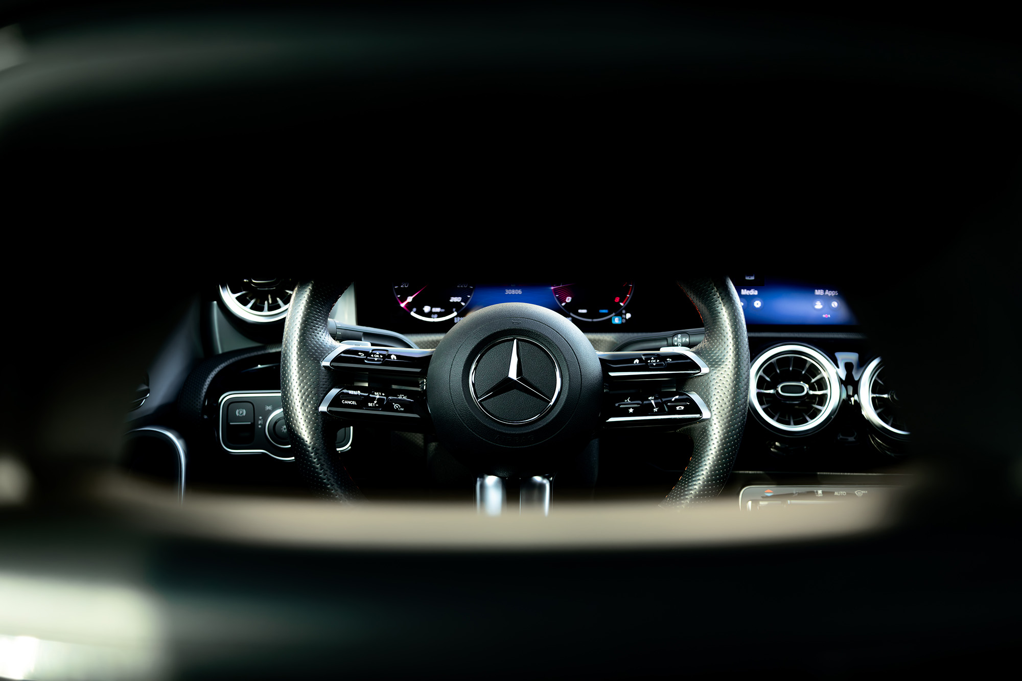 Mercedes CLA 4M Blue