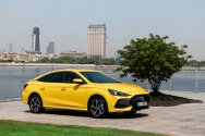 MG GT Yellow