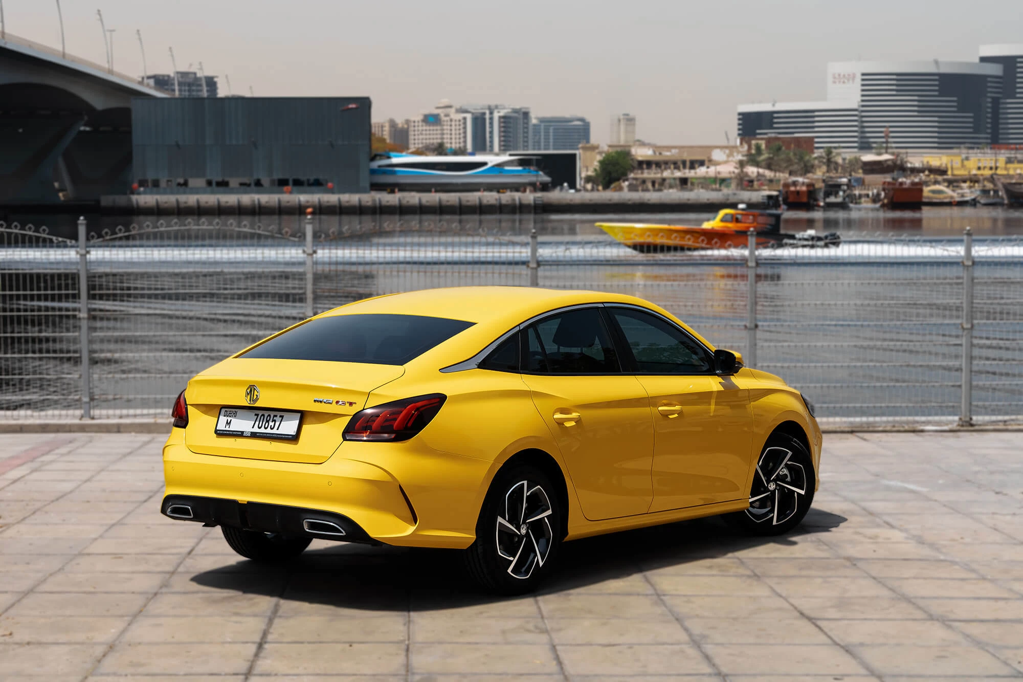 MG GT Yellow