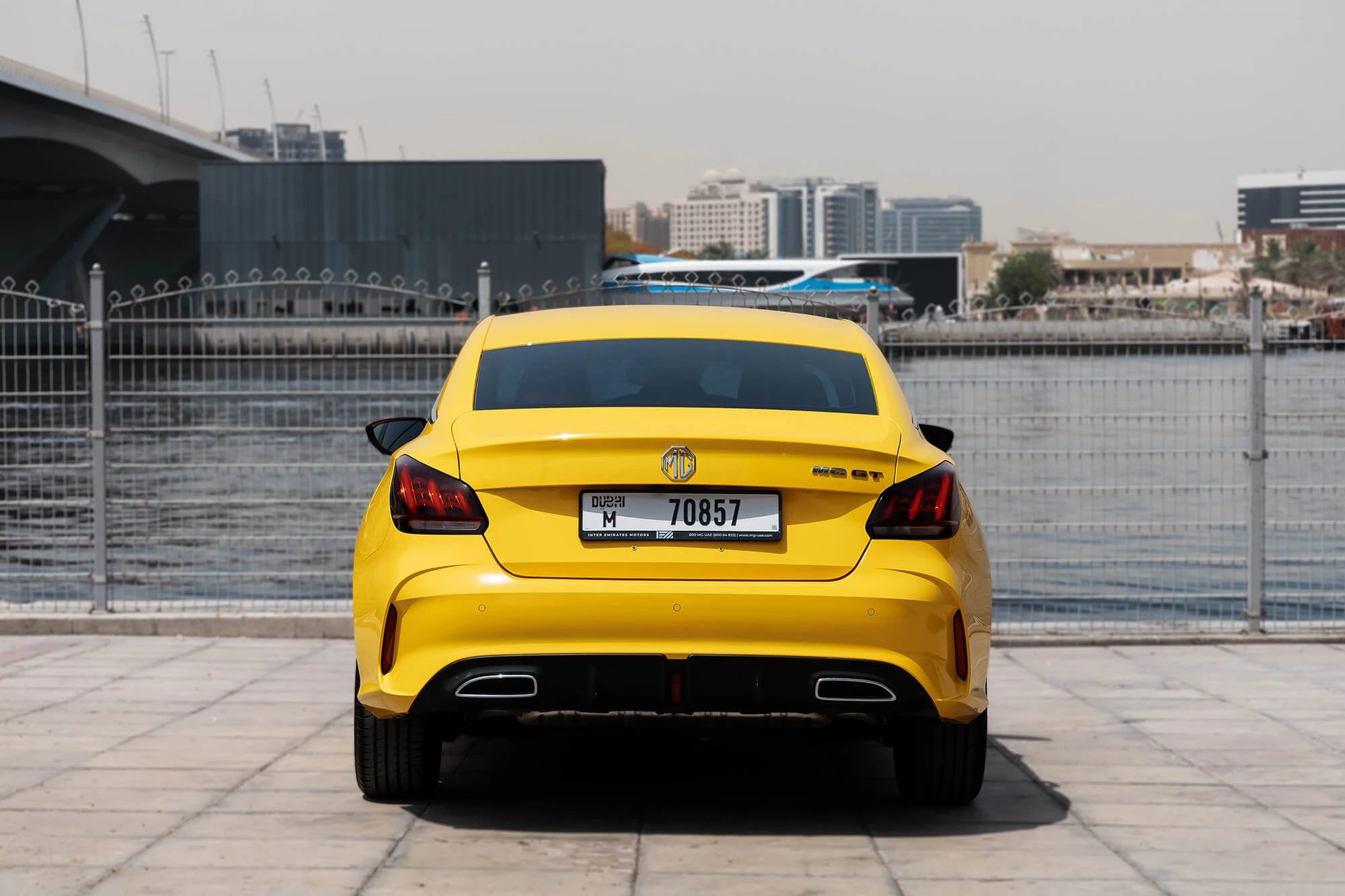 MG GT Yellow
