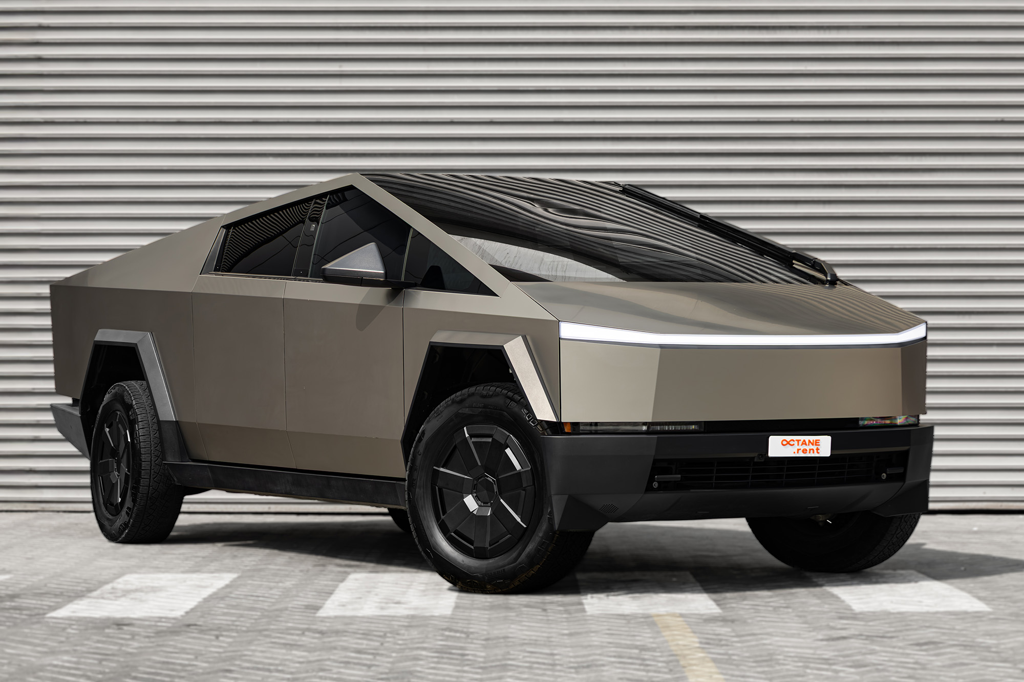 Tesla Cybertruck Silver