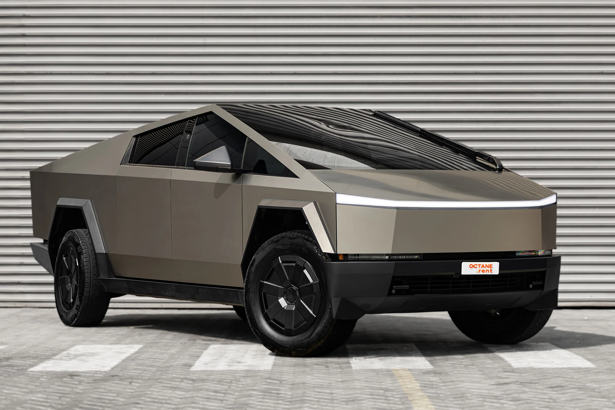 Tesla Cybertruck Silver