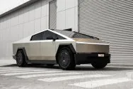Tesla Cybertruck Silver