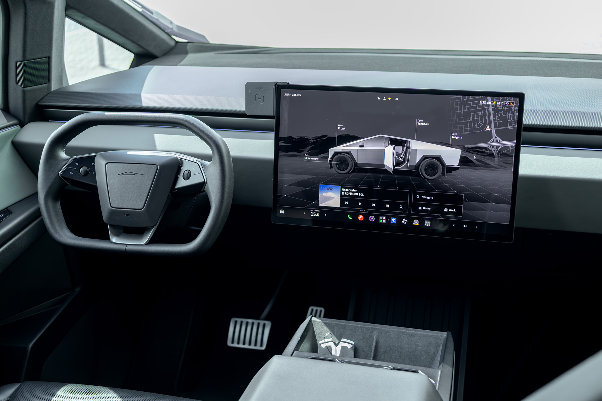 Tesla Cybertruck Silver