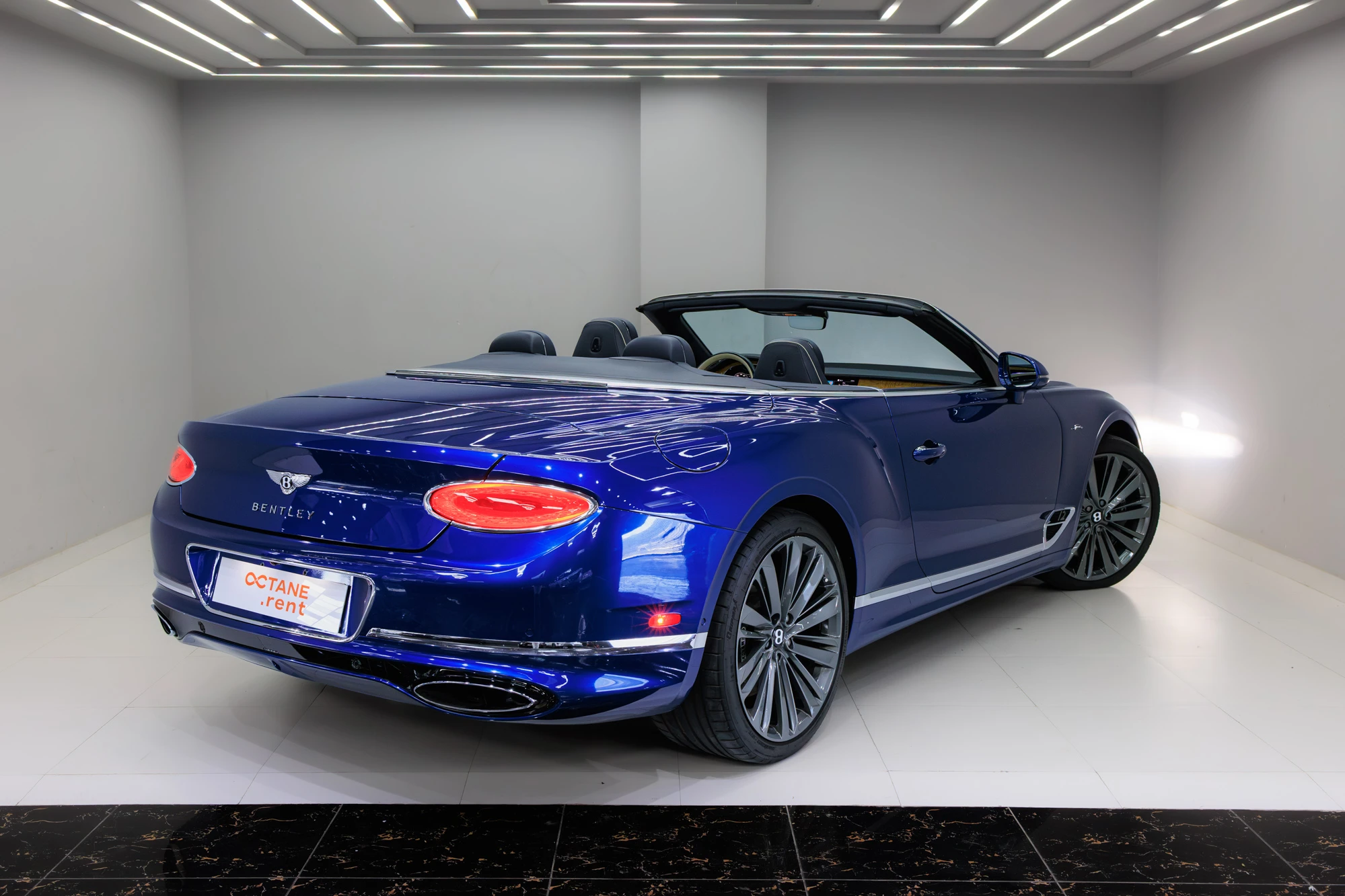 Bentley Continental GT Speed Edition W12 Convertible Blue Bentley Continental GT Speed Edition W12 Convertible Blue