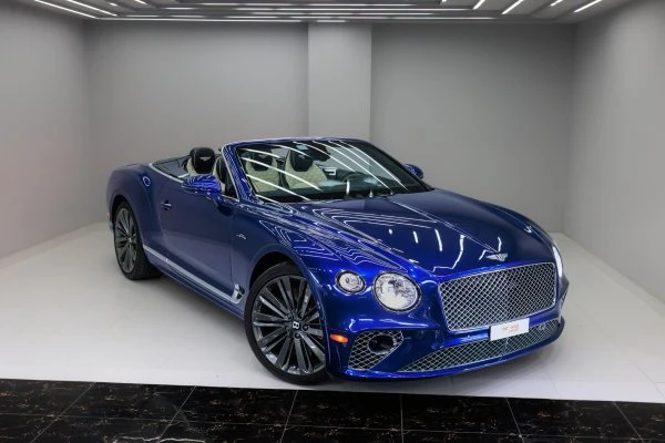 Bentley Continental GT Speed Edition W12 Convertible Blue