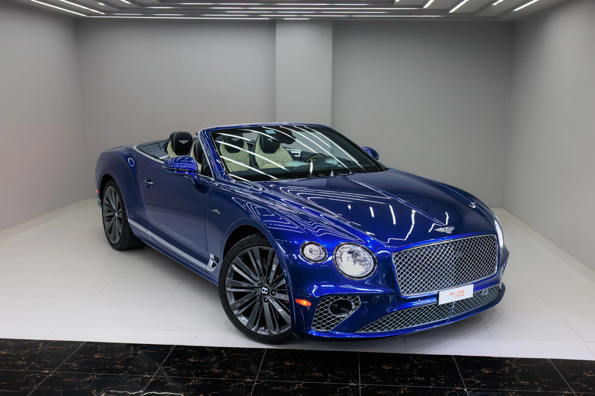 Bentley Continental GT Speed Edition W12 Convertible Blue Bentley Continental GT Speed Edition W12 Convertible Blue
