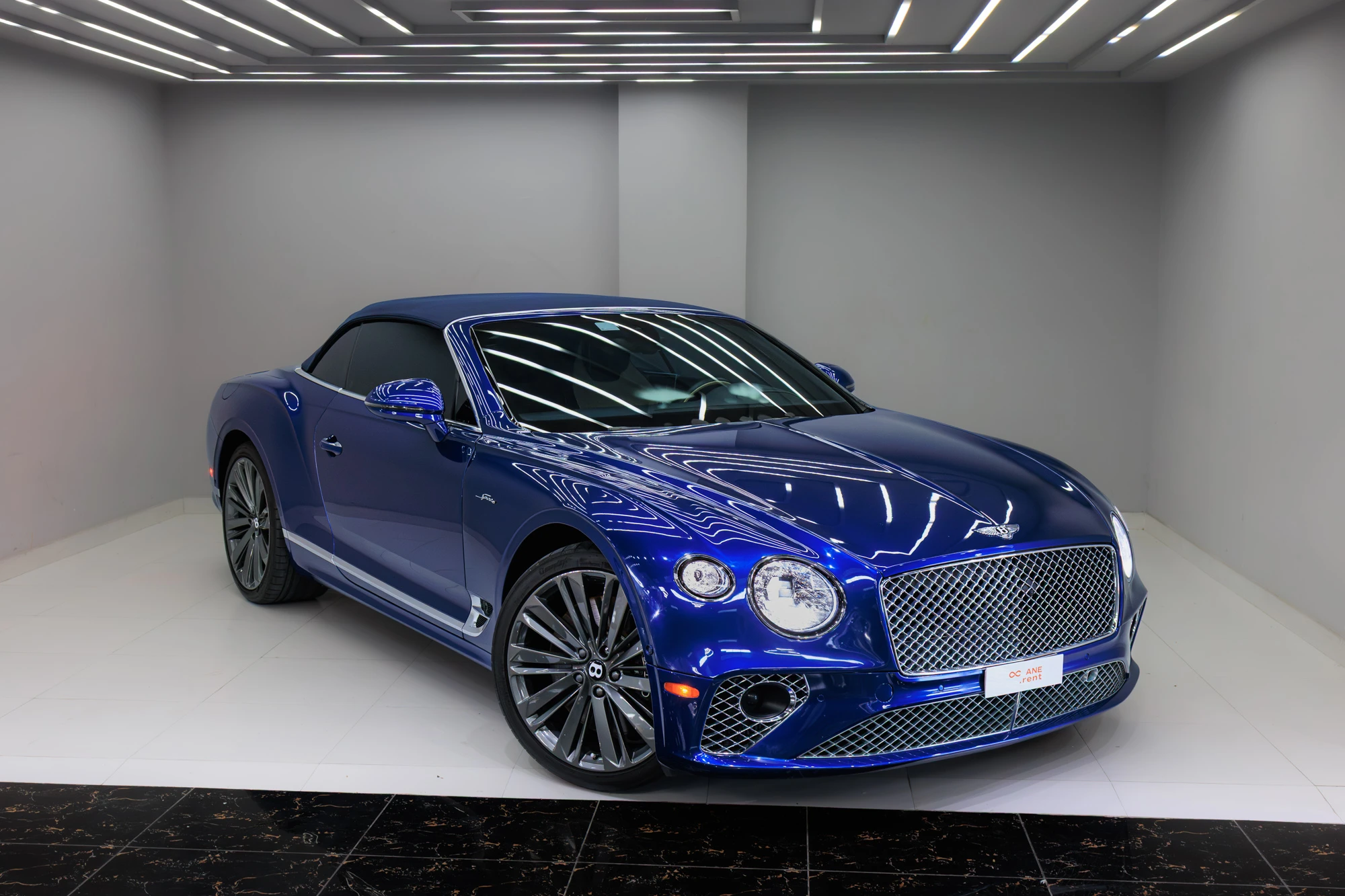Bentley Continental GT Speed Edition W12 Convertible Blue Bentley Continental GT Speed Edition W12 Convertible Blue