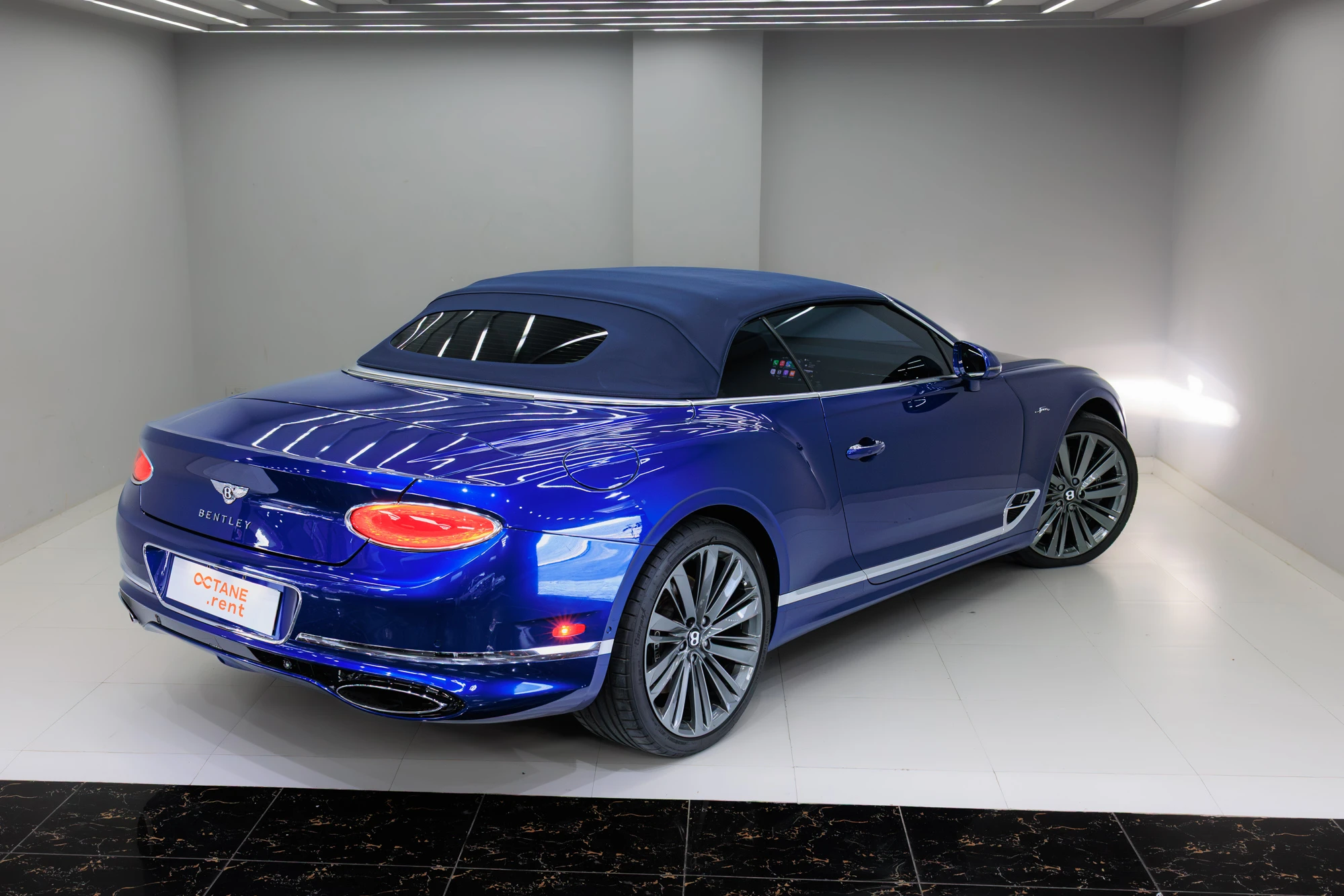 Bentley Continental GT Speed Edition W12 Convertible Blue Bentley Continental GT Speed Edition W12 Convertible Blue