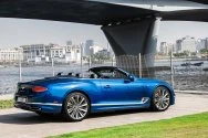 Bentley Continental GT Speed Edition W12 Cabrio Mavi