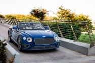 Bentley Continental GT Speed Edition W12 Cabrio Mavi