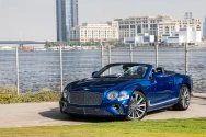 Bentley Continental GT Speed Edition W12 Cabrio Mavi